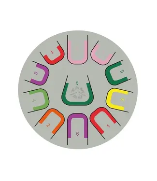 Juega Conmigo | Percussion Instrument | Tongue Drum | Ø  25 x 14 cm | Earth Harmony Green | 9+