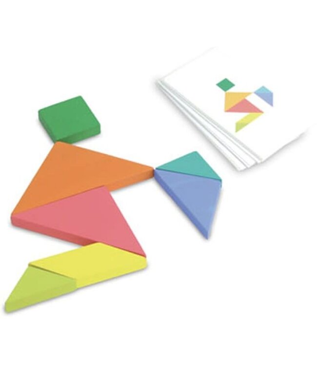 Vilac | Tangram Battle | Houten Tangram | Spelvariant | 5+