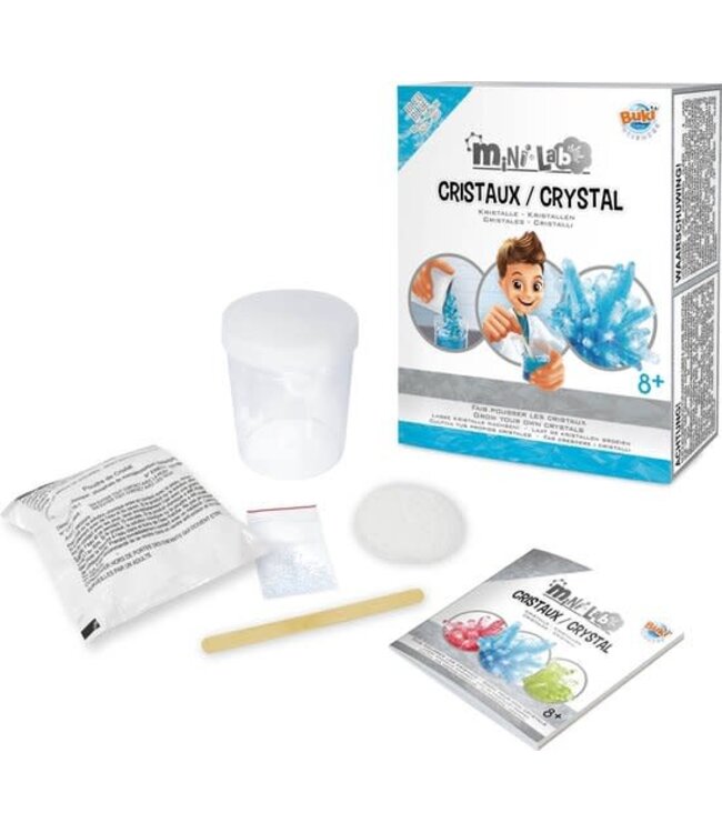 Buki | Mini Lab | Kristallen | Blauw | 8+
