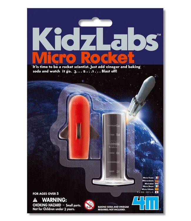 4M | KidzLabs | Micro Raket | 5+