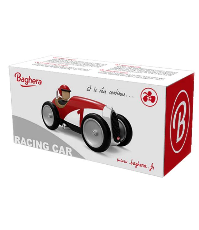 Baghera | Racewagen | 18 x 9 x 10 cm | Rood | 1+