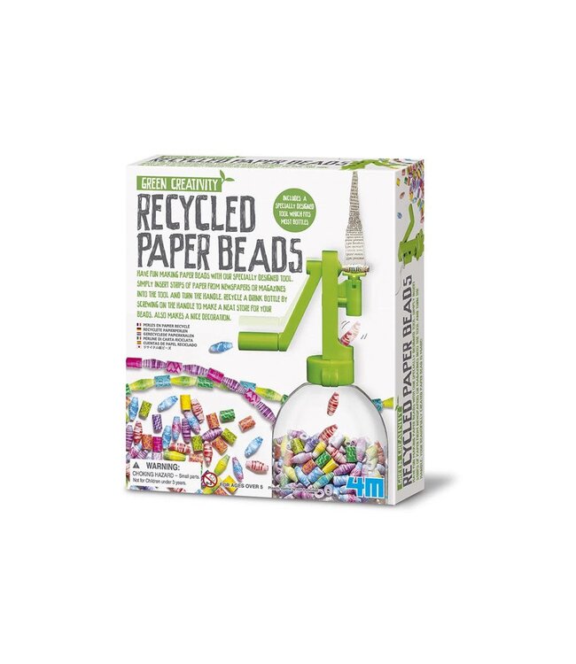 4M | Green Creativity | Recycled Papieren Ketting | 5+