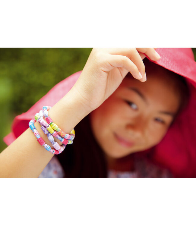 4M | Green Creativity | Recycled Papieren Ketting | 5+