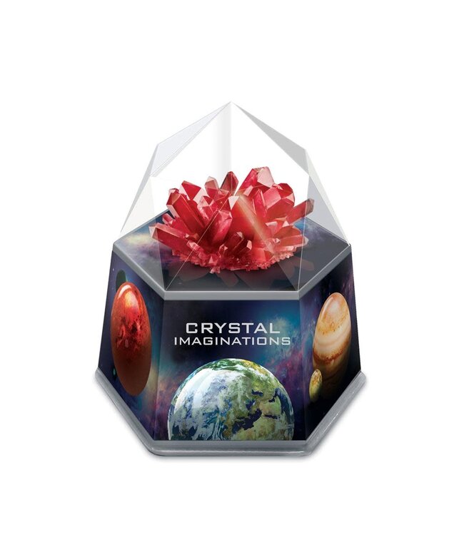 4M | Crystal Growing | Crystal Imaginations | Rood | 9 cm | 10+