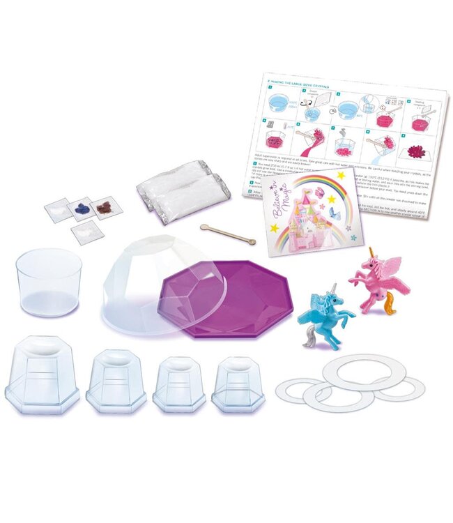 4M | Crystal Growing | Crystal Terrarium | Magical Unicorn | 10+