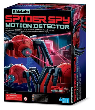 4M 4M | KidzLabs | Spy Science | Spinnen-Spion Bewegingsdetector | 8+