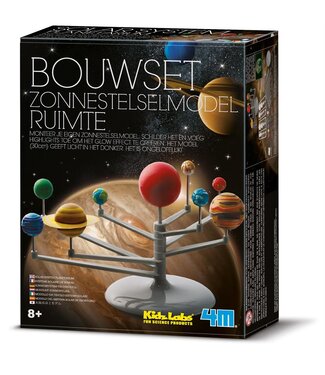 4M 4M | KidzLabs | Bouwset Zonnestelsel | 8+