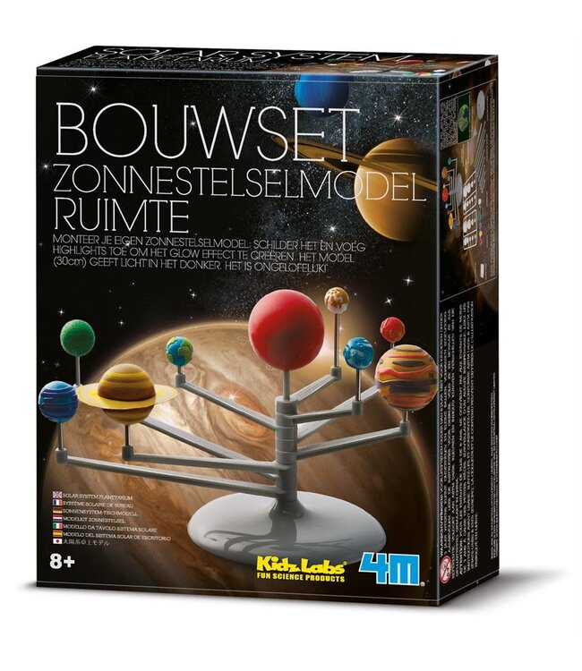 4M | KidzLabs | Bouwset Zonnestelsel | 8+