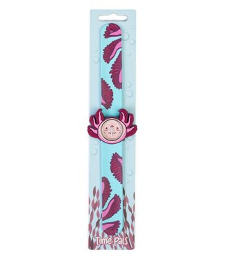 Djeco Mava | Slap Watch | Time Pals | Horloge | Axolotl | 22 cm