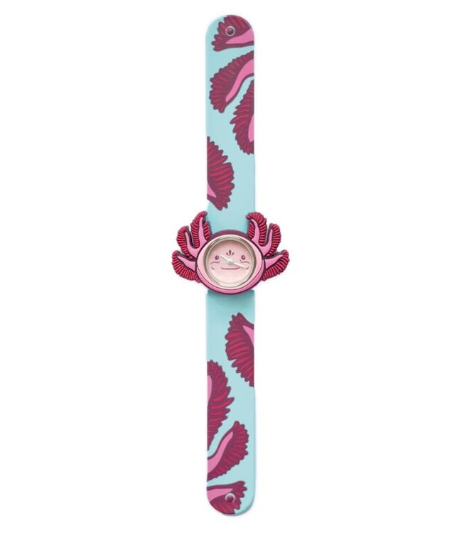 Mava | Slap Watch | Time Pals | Horloge | Axolotl | 22 cm