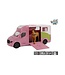 Kids GLobe Kids Globe | Die-cast | Pullback | Roze Paardentruck | met Hinnikend Paard | 20 cm | 3+