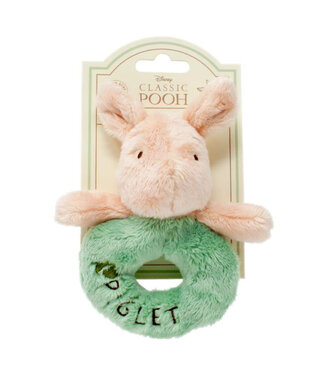 Rainbow Design | Disney soft Toy | Ringrammelaar | Piglet | 12,5 cm | 0+