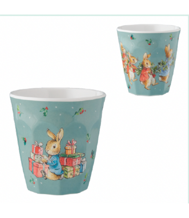 Petit Jour | Christmas | Beker | 8,6 x 8,6 x 9 cm | Peter Rabbit | Gifts | 220 ml