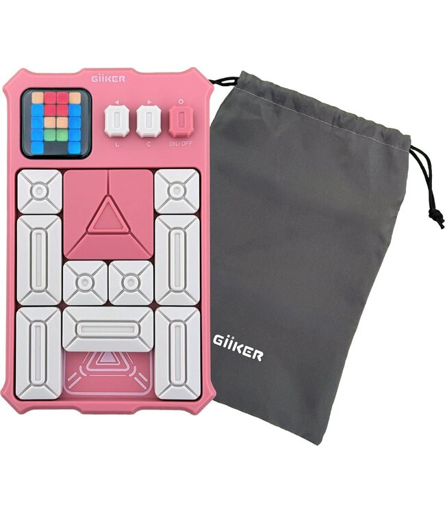 GiiKER | Super Slide Puzzle Game | Pink | 6+