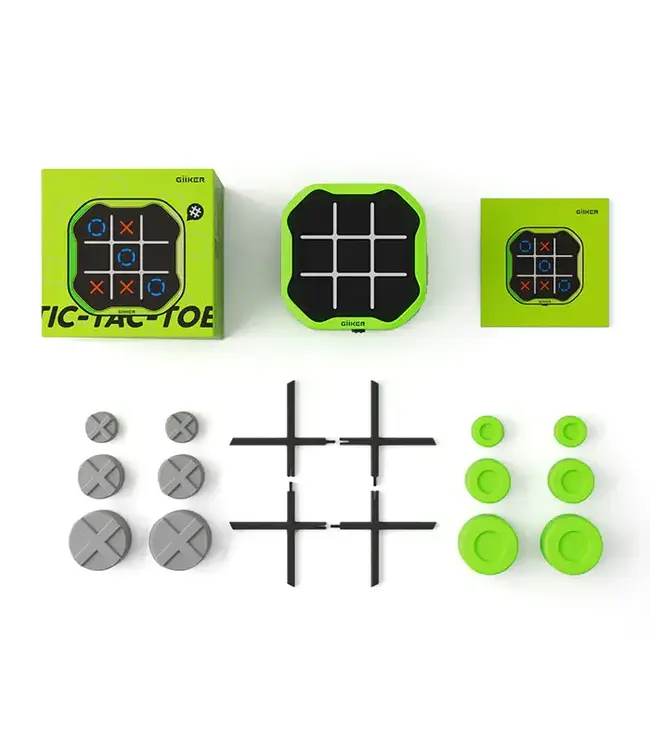 GiiKER | Infinite Tic-Tac-Toe | Green | 6+