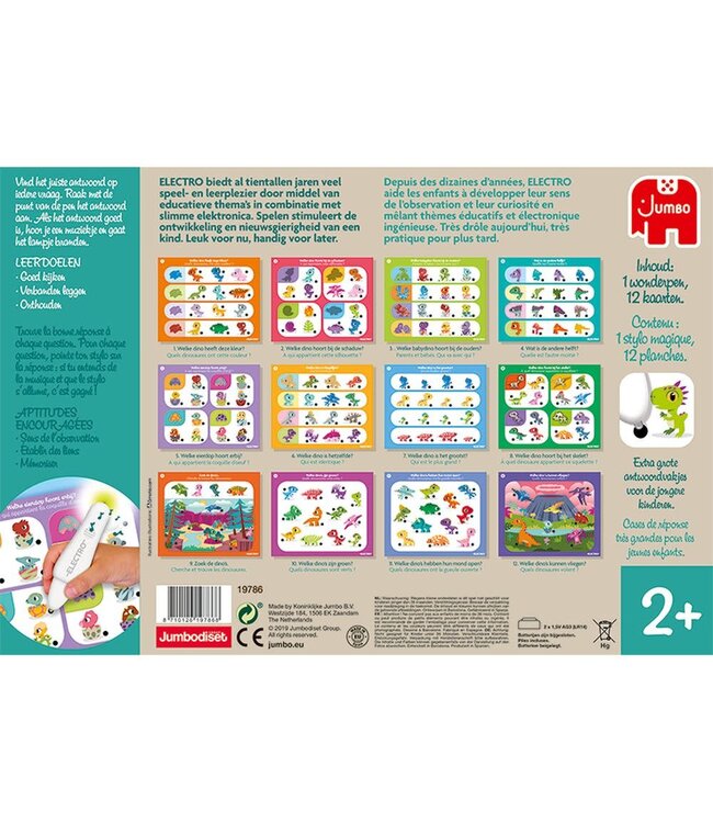 Jumbo | Electro | Ontdek de Dino's | Wonderpen | 2+