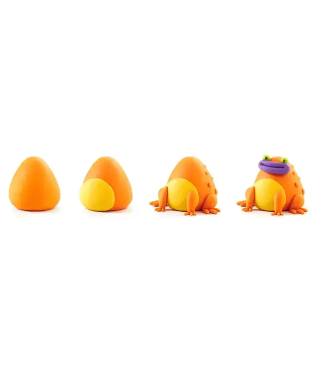 Hey Clay | Set voor 6 Dieren | Exotische huisdieren | 15 cans | 3+