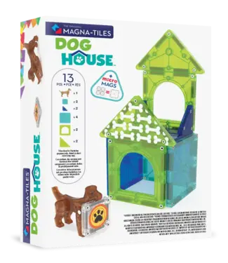 MAGNA-TILES® Magna-Tiles® | Dog House | 13 pieces | 3+