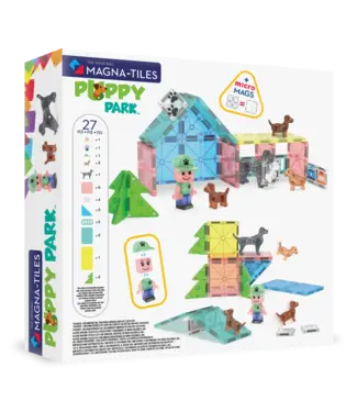MAGNA-TILES® Magna-Tiles® | Puppy Park | 27 pieces | 3+