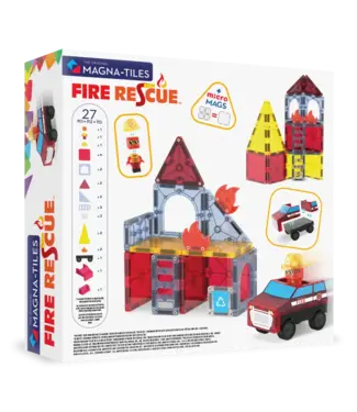MAGNA-TILES® Magna-Tiles® | Fire Station | 27 pieces | 3+