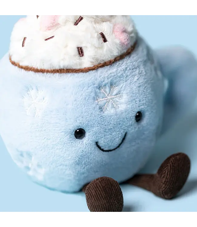 Jellycat | Amuseable Food | Hot Chocolate with Marshmallows | 21 cm