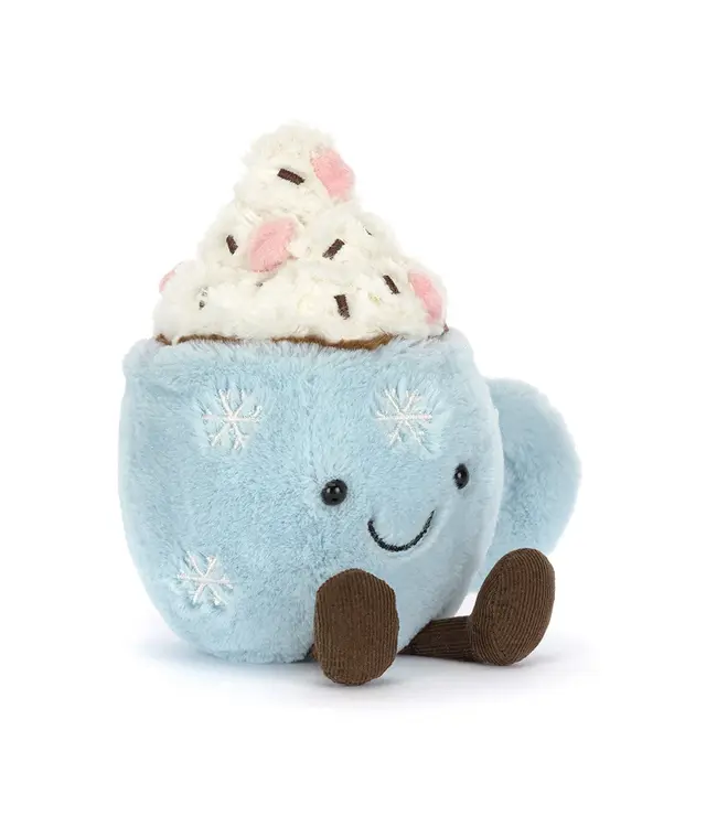 Jellycat | Amuseable Food | Hot Chocolate with Marshmallows | 21 cm