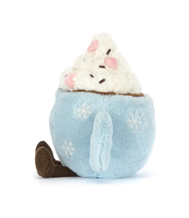 Jellycat | Amuseable Food | Hot Chocolate with Marshmallows | 21 cm