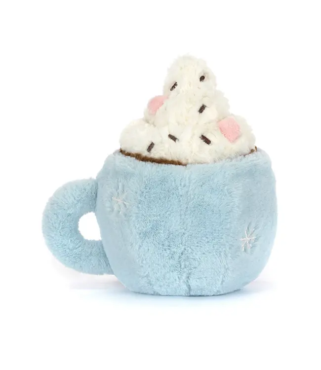 Jellycat | Amuseable Food | Hot Chocolate with Marshmallows | 21 cm