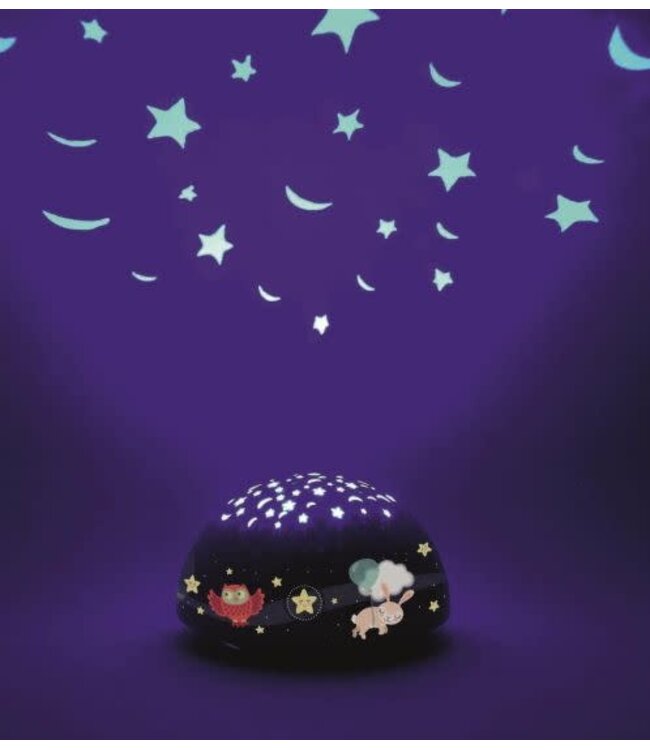 Moses | Nachtlampje Sterrenhemel | 14 x 7,8 cm | excl 3 x AA Batterij