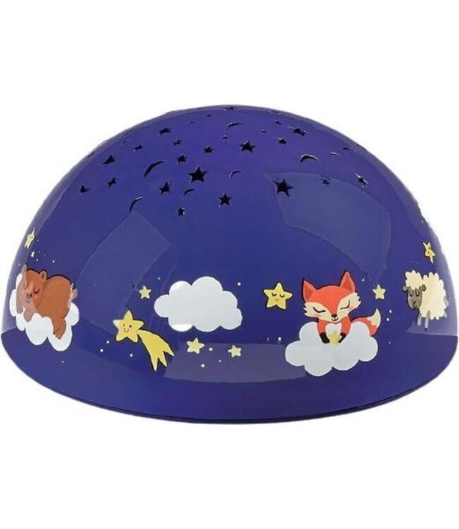 Moses | Nachtlampje Sterrenhemel | 14 x 7,8 cm | excl 3 x AA Batterij