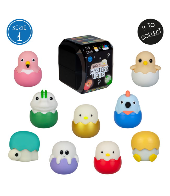 MegaLight | Eggy | Mystery Light | Surprise Lampje | 5 cm