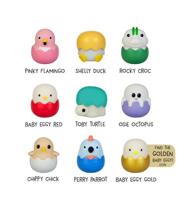MegaLight | Eggy | Mystery Light | Surprise Lampje | 5 cm