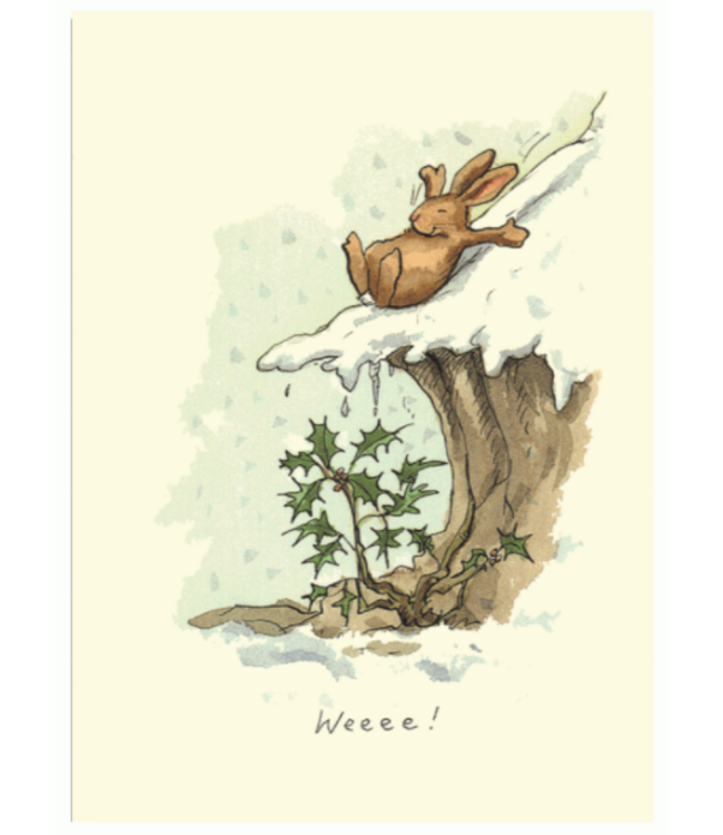 Two Bad Mice | Kerstkaart  | Anita Jeram | Weeeee….