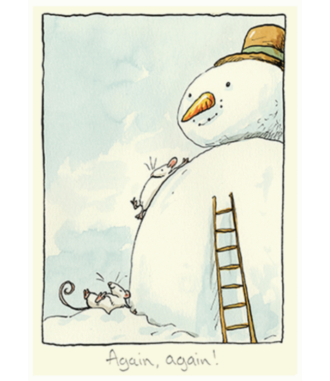 Two Bad Mice | Kerstkaart  | Anita Jeram | Again, Again!