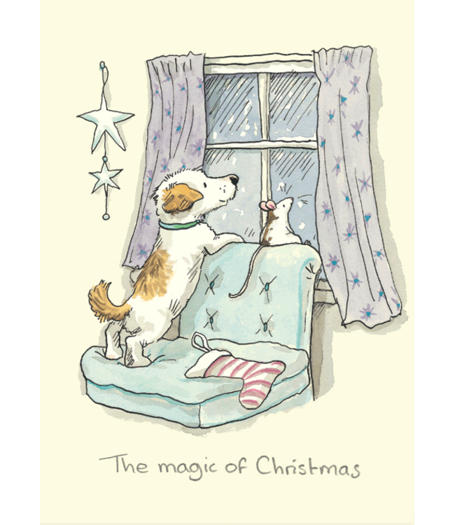Two Bad Mice | Kerstkaart  | Anita Jeram | The Magic Of Christmas