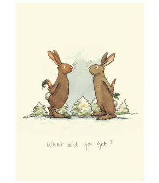 Two Bad Mice Two Bad Mice | Kerstkaart  | Anita Jeram | What Did You Get?