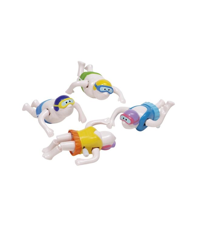 Goki | Opwindbaar Speelgoed |  Zwemmer | Swimmer with wind-up motor |  8 cm | 4+