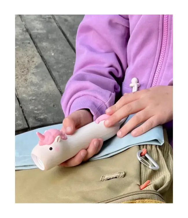 Rabbit & Friends | Unicorn | Oplaadbare Zaklantaarn | Siliconen | 25cm | 2+