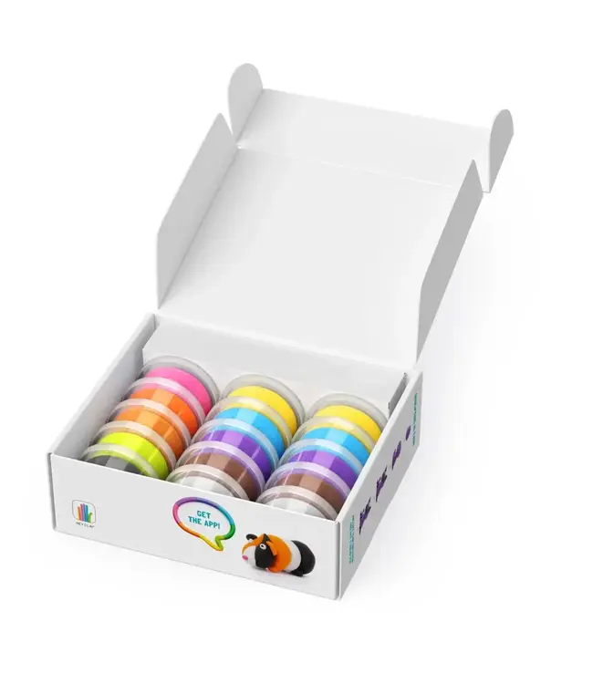 Hey Clay | Set voor 6 Dieren | Fluffy Pets | 15 cans | 3+