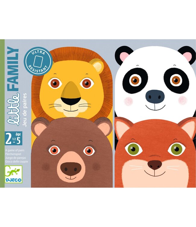 Djeco | Game of Pairs | Little Family | 30 delig | 2 - 5 jaar