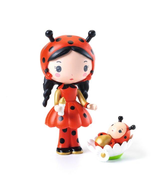 Djeco | Tinyly Toys | Beweegbare Personages | Coco & Minico | 7,5 cm | 4 - 9 jaar