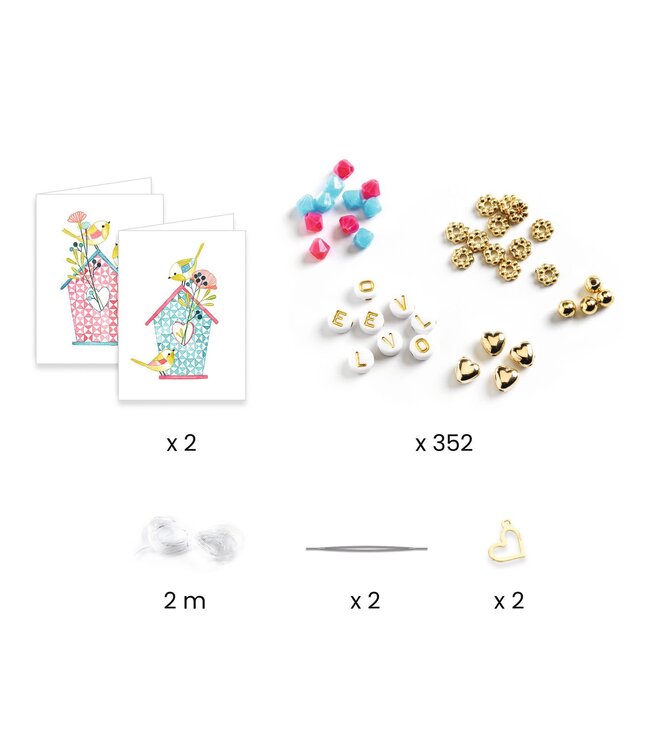 Djeco | Sieraden maken | Lover letter | 6+