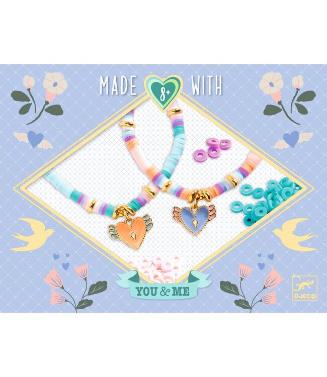 Djeco | Sieraden maken | Heart Heishi | 6+