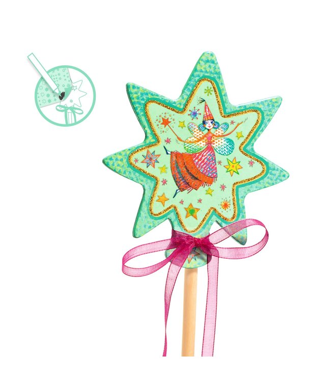 Djeco | Do it Yourself | Magic Wands | Little Fairies | 5+