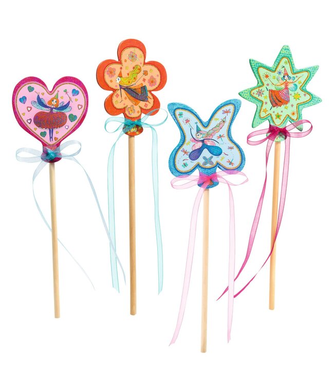 Djeco | Do it Yourself | Magic Wands | Little Fairies | 5+