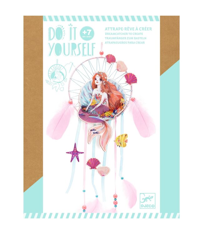 Djeco | Do it Yourself | Dreamcatcher | Gentle Mermaid | 7+