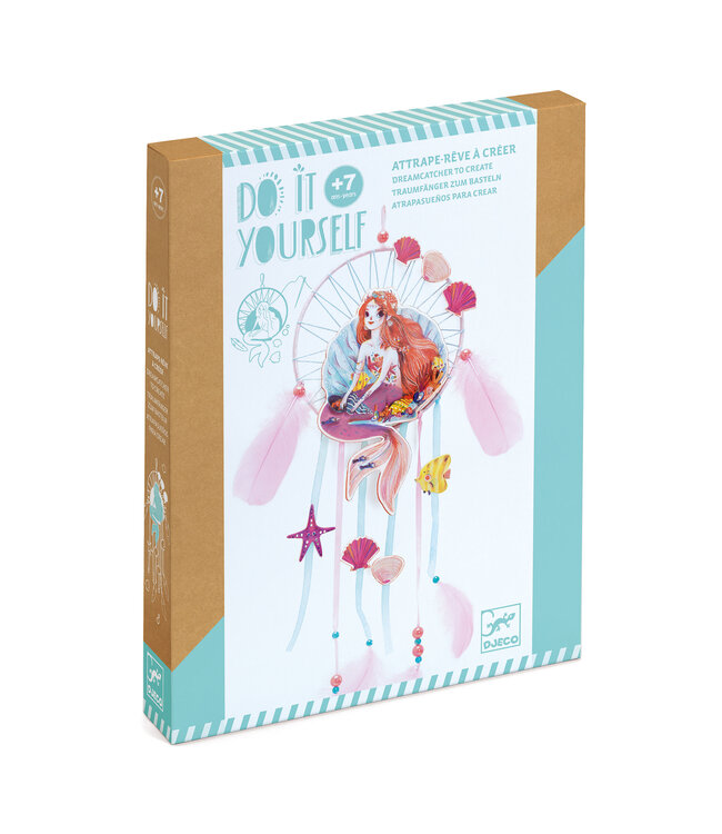 Djeco | Do it Yourself | Dreamcatcher | Gentle Mermaid | 7+