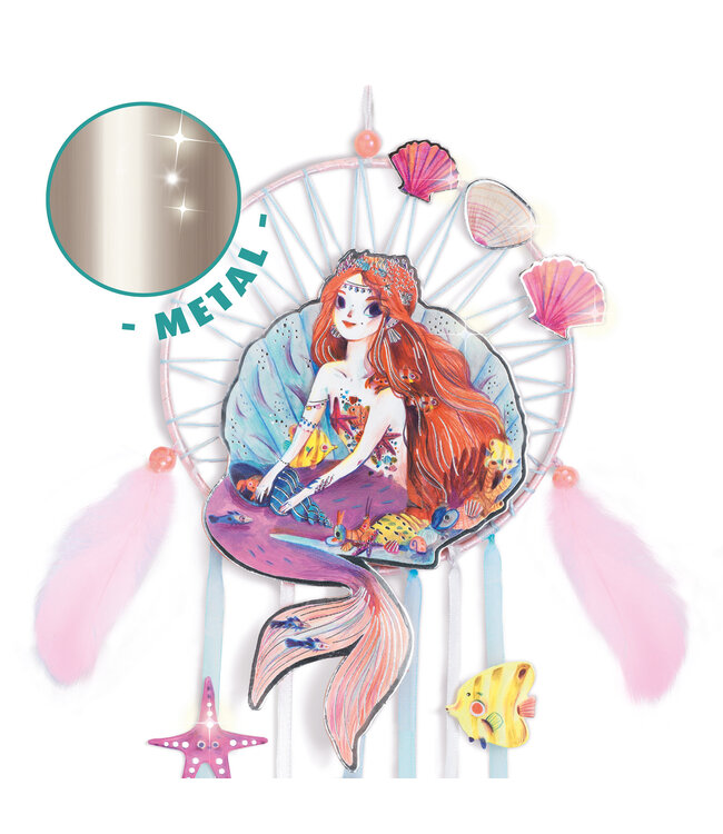 Djeco | Do it Yourself | Dreamcatcher | Gentle Mermaid | 7+