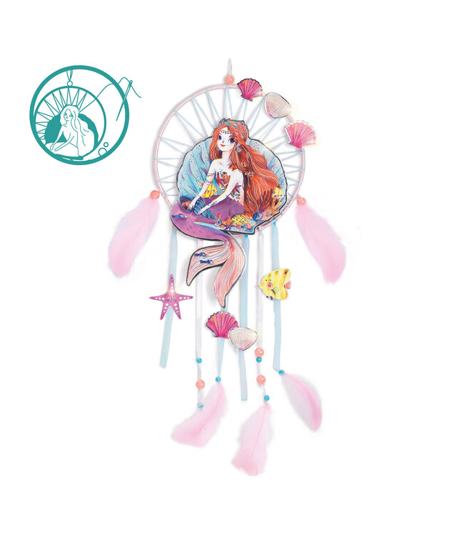 Djeco | Do it Yourself | Dreamcatcher | Gentle Mermaid | 7+