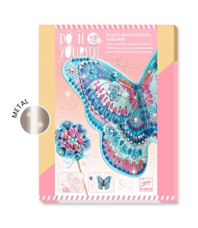Djeco | Do it Yourself | Mosaics & Stickers | Like a fairy | 5+